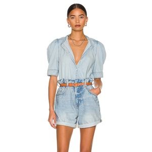 Frame Paper bag shorts size xs new without tags